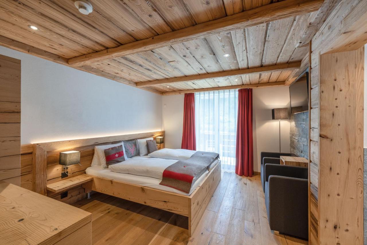 Hotel Crusch Alba Swiss Lodge Цернец Экстерьер фото